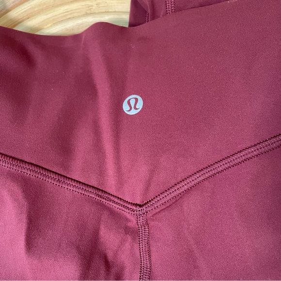 🆕 Lululemon align jogger color : red merlot size 4 NWT - Picture 4 of 5